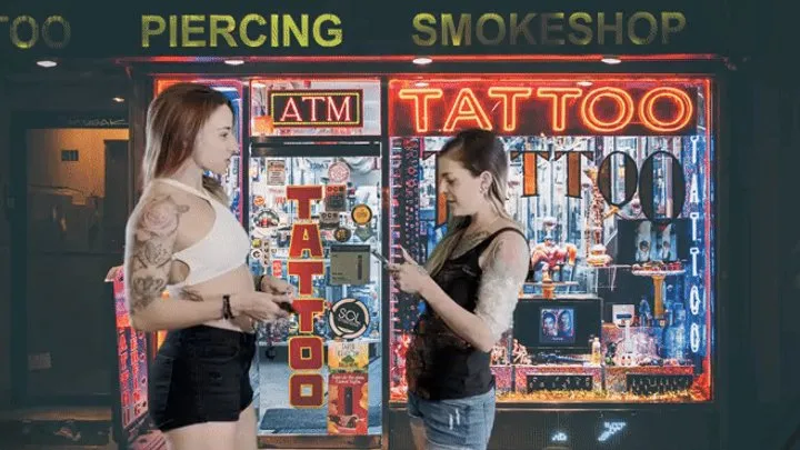 Total Tickling - Tattoo Payment TICKLE time - MYA PLEASURE & SUMMER RAEZ HIDEF MOV