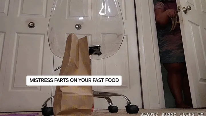 The Rabbit Hole - MISTRESS FARTS ON YOUR FAST FOOD