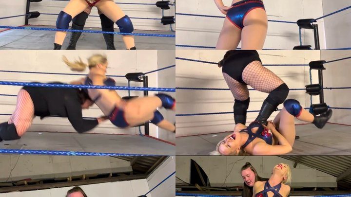 Nadia Sapphire - Giantess vs blonde Barbie