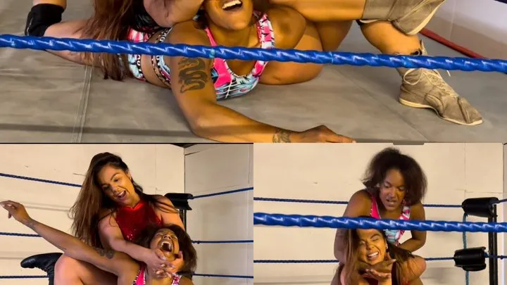 Nadia Sapphire - Submission wrestling girls