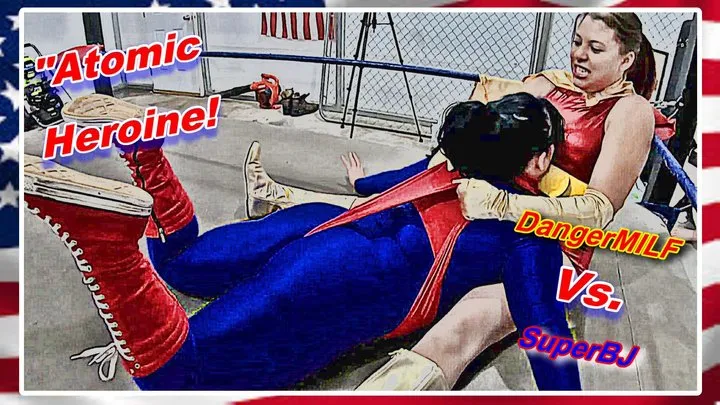 Modest Moms Wrestling - Atomic Heroine! WMV