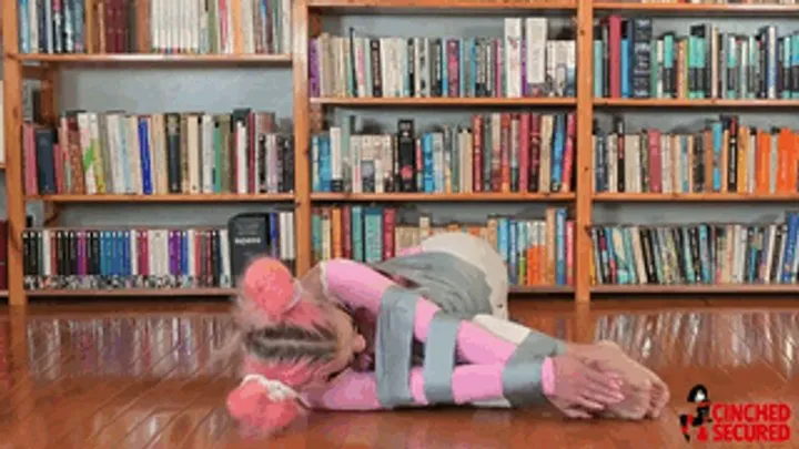 Cinched And Secured - Kiki Cali - Trapped in Tape Terror! (MP4 Format)