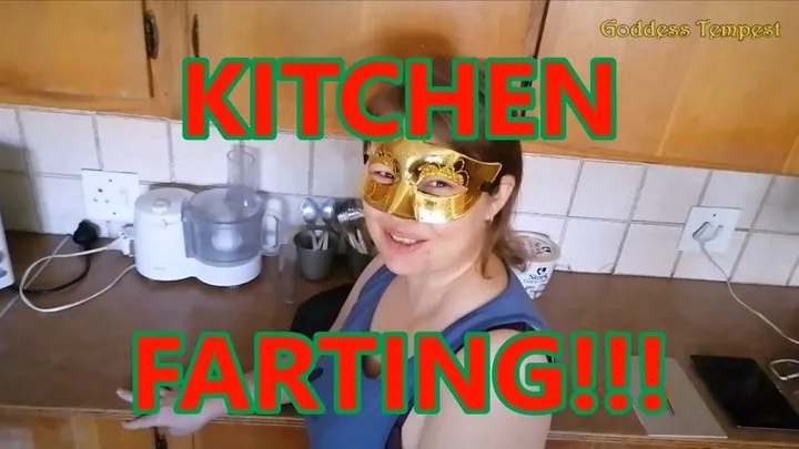 Face Farts - Stinking Up My Kitchen 2 - Facefarts, Farting, Public Farting, Ass Worship, Ass Fetish, Jeans Fetish, Jeans Face Sitting, Solo Female