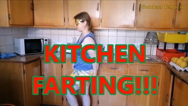 Face Farts - Stinking Up My Kitchen 2 - Facefarts, Farting, Public Farting, Ass Worship, Ass Fetish, Jeans Fetish, Jeans Face Sitting, Solo Female 720p