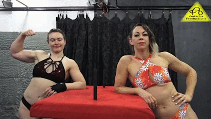 Antschas Wrestling And Fetish Store - Armwrestling Alexis Luna vs Viper