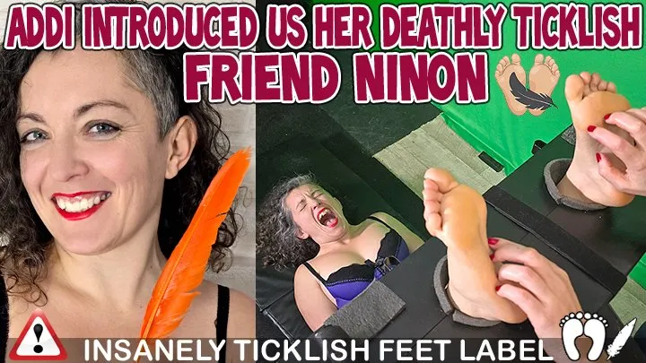 Tickle Frenchtickling  Store - ADDI INTRODUCED US HER DEATHLY TICKLISH FRIEND NINON - FULL HD MP4