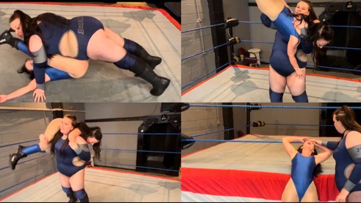 Nadia Sapphire - Giantess destroys petite brunette jobber