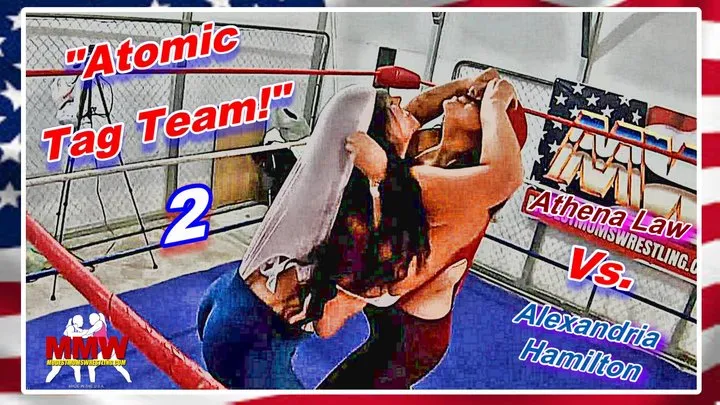 Modest Moms Wrestling - Atomic Tag Team! 2 WMV