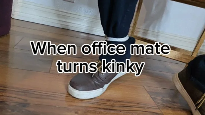 Detective Cleavegagged - When office mate turns kinky