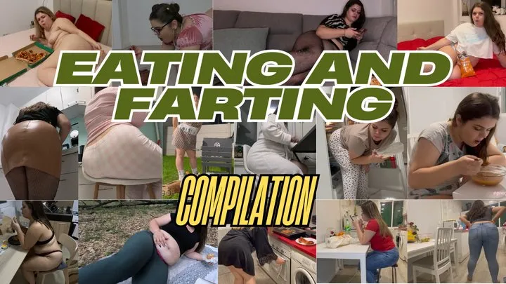 Yourfantasy6190 - Eating & Farting COMPILATION