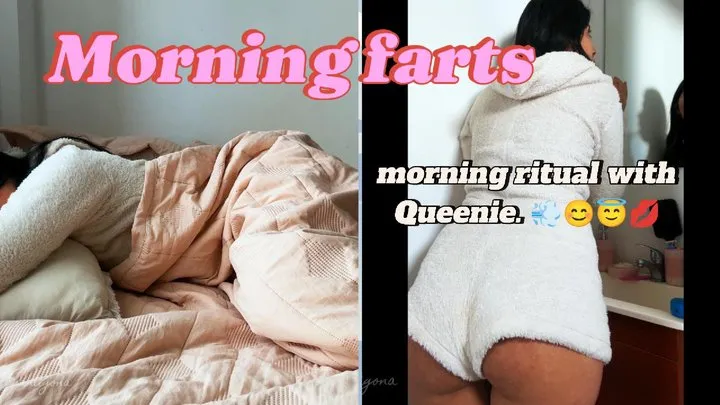 Hairyqueenie - My morning routine accompanied by my morning farts