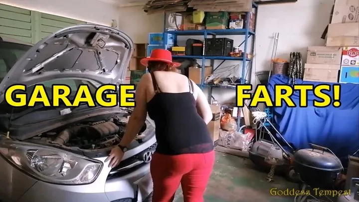 Face Farts - Farting While Checking Oil - Facefarts, Farting, Public Farting, Riding In Car, Ass Worship, Ass Fetish, Jeans Fetish, Solo Female 720p