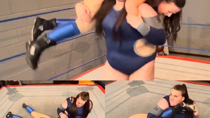 Power Girls Pro Wrestling - Giantess vs petite wrestler part 2