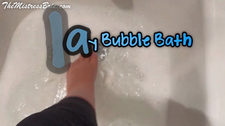Mistress Brie's Clip Store - Foot Play Bubble Bath