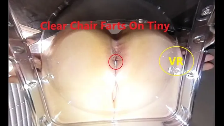 Giantess Tessa - [VR] Giantess Tessa Clear Chair Farts on tiny slave