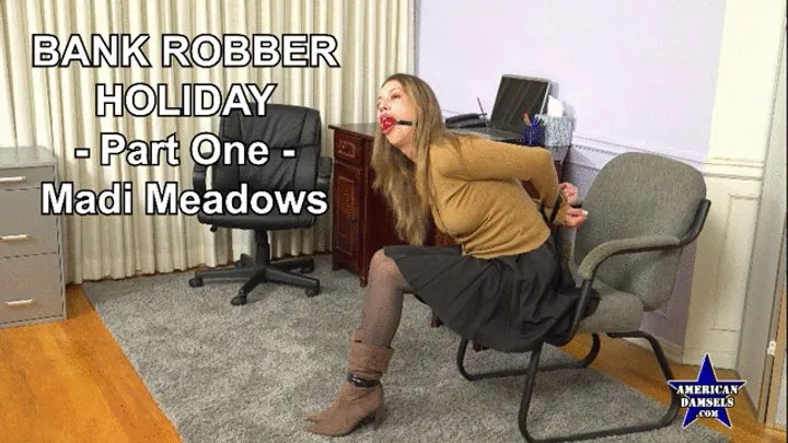 American Damsels By Jon Woods - Bank Robber Holiday - Part One - Madi Meadows - 854x480