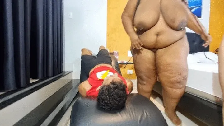 Goddess Scarlet White - CHAIR FART CYCLE PART 3
