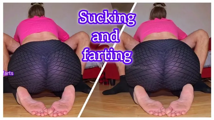 Bitter Goddess - Sucking cock and farting