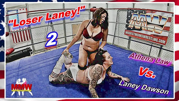 Modest Moms Wrestling - Loser Laney! 2 WMV