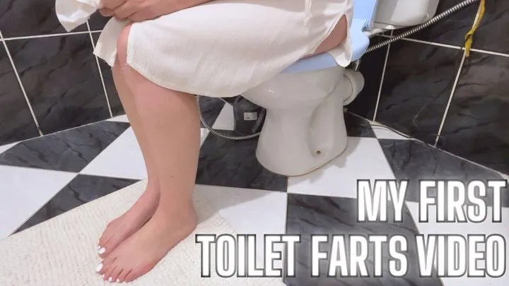 Gassy Kat - My First Toilet Farting Video