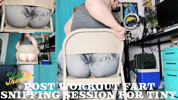 Kelly Shamrock - Post Workout Fart Sniffing Session For Tiny