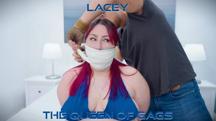 Gag Attack Bondage - Lacey's Quest for the Title: A Journey of Extreme Gagging MP4 HD ( gagging, layered gags, Tegaderm tape, bandage wrap, cloth OTM gag, clear tape wrap gag, black tape wrap gag, duct tape wrap gag, microfoam wrap gag, red tape wrap gag, bandana OTN gag, bo