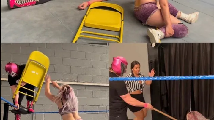 Power Girls Pro Wrestling - Mixed wrestling hardcore match