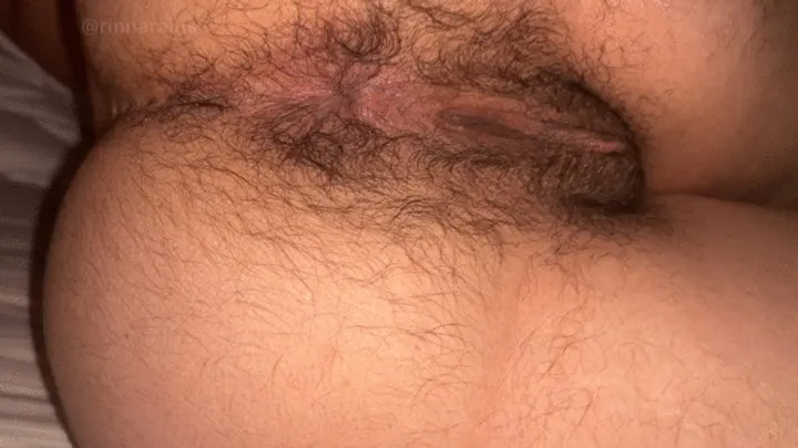 Rinna Rains - hairy ass fart compilation