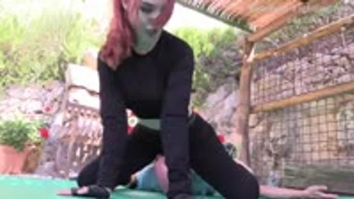 German Goddess Femdom Fighting - Red Hair Affair: Ariella in The Femme Fatale Intruder - A lethal encounter series: The Finishing
