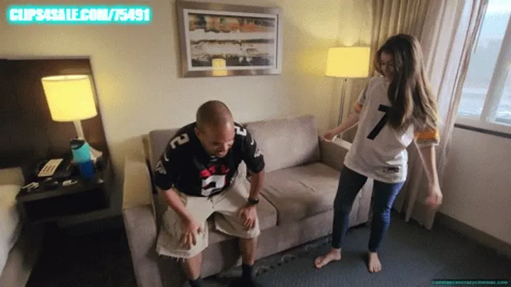 Constances Crazy Cinemas - Steeler Constance vs Falcon Eddie