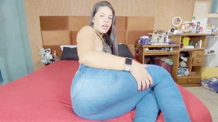 Fart In Brazil - FARTING IN MY TIGHT JEANS AND ORDERING YOU TO SMELL EVERYTHING - BY KATIA BAYLES - CLIP 2
