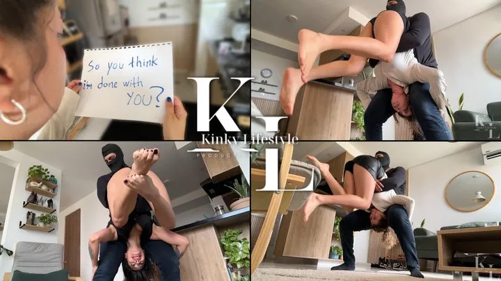 Kinkylifestyle - Mr Piledriver is Here for Luana, Simona & Mara 2 (Mixed Wrestling, Struggling, Submission Hold, Piledriver, Roleplay, Secretary, Skirts, Roomates, One by one)