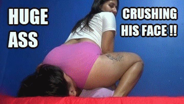 Kinky Sarai - FACE SITTING 250216KSD CANDY HUGE ASS CRUSHING ON BED WHILE SITTING ON HIS FACE (FULL HD MP4 VERSION)