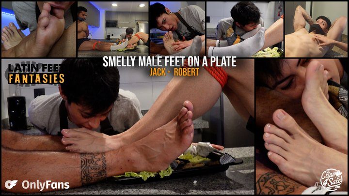 Latin Feet Fantasies - My favorite food: sweaty macho feet on a plate | JACK x ROBERT