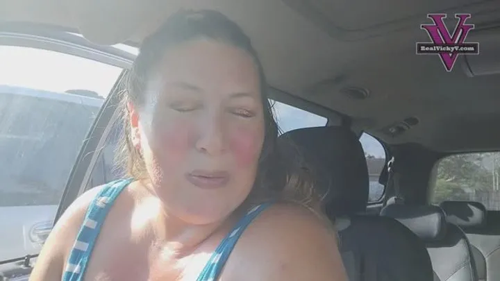 Chubby Chasers Dream Girl - Mandy's coffee farts in the car STINK- 1080p