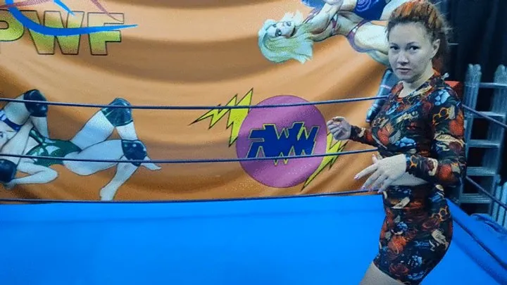 The Wrestling Amazons - Leg domination by red haired girl part 3