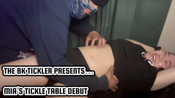 The Bk Tickler - MIA’S TICKLE TABLE DEBUT