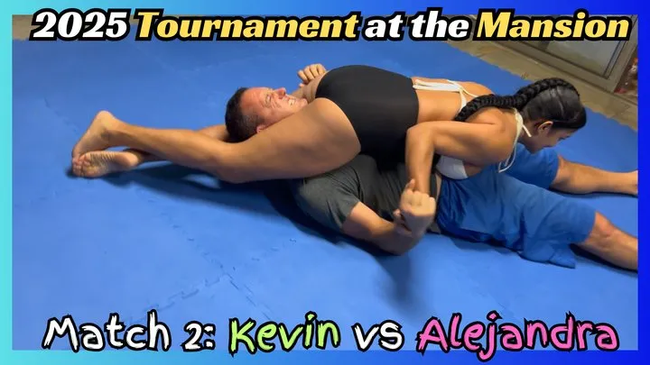 Kink Sports - Fight 2 - Tournament at the Mansion: Alejandra M vs Kevin