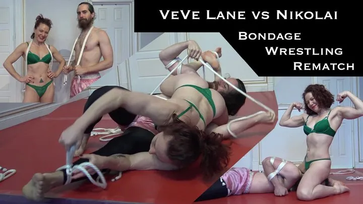 Doom Maidens Wrestling - Bondage Wrestling: VeVe vs Nikolai (Feb 2025)