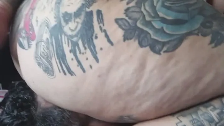 Latinamanyfetish - Farts on his face while I crush him he endures them all so perfectly my slave
