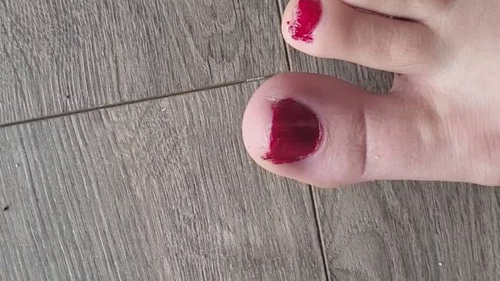 Sirenzero Wedgies And Embarrassment - POV Painting My Toenails