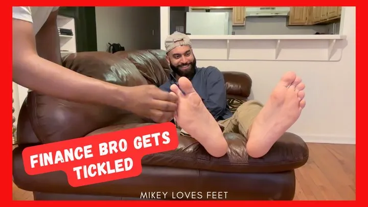 Mikeylovesfeet - Tickling A Finance Jock- Male Feet, Tickling a Guy's Feet