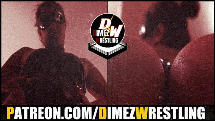 Dimez Wrestling - Heroes and Villain's 5 Catwoman turns batman into a pathetic loser