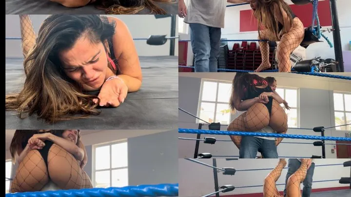 Power Girls Pro Wrestling - BBW Destroyed by male