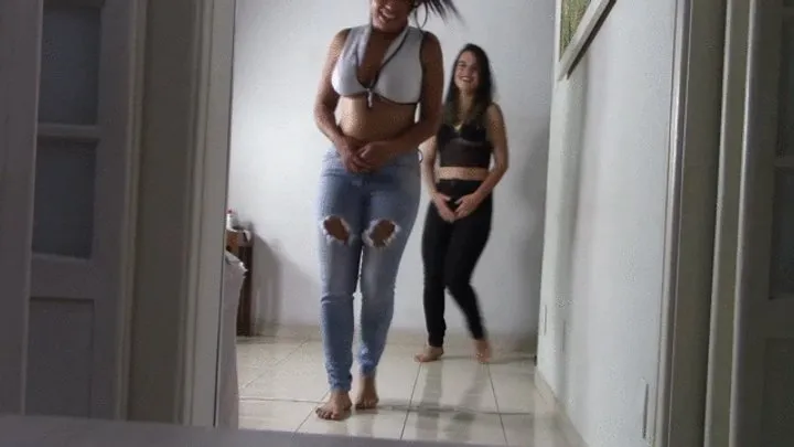 Scarlet Fart Fetish - Two Hot Pawgs Walking Around Your House And Farting For You To Smell Everything Delicious Part 1 By Scarlet White And Sara Rosa Cam By Aline Full HD