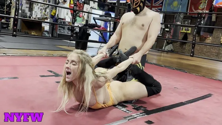 New York Female Wrestling - Iron Eagle vs Buff Blondi - Submission Match