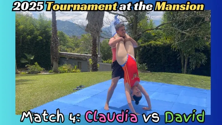 Kink Sports - Fight 4 - Tournament at the Mansion: Claudia vs David