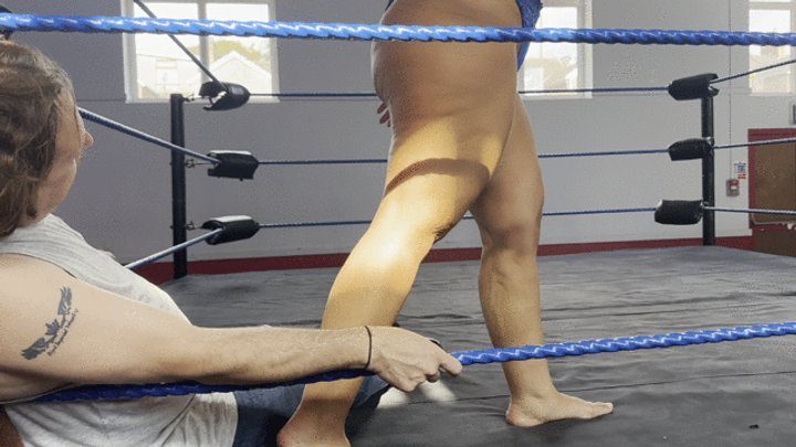 Power Girls Pro Wrestling - Nose deep in giantess ass