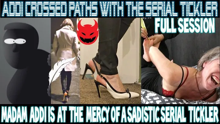 Tickle Frenchtickling  Store - MADAM ADDI CROSSED PATHS WITH THE SERIAL TICKLER : FULL SESSION - FULL HD MP4