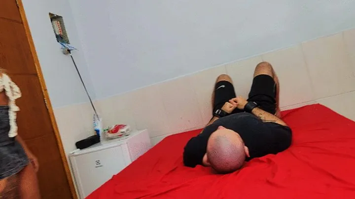 Manuela Albertine Fetish - Farting teen brunette, by Olivia Mattos and Slave, (cam by Manu) FULL HD